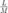 $\frac{L}{M}$