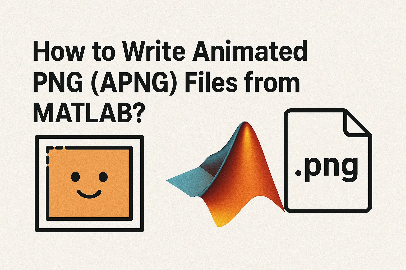 How to Create Animated PNG (APNG) Files in MATLAB 