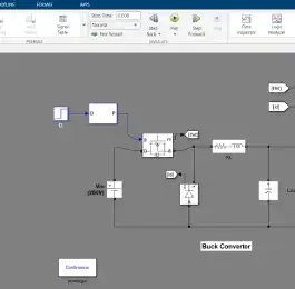 Buck Converter Simulink MATLAB Model