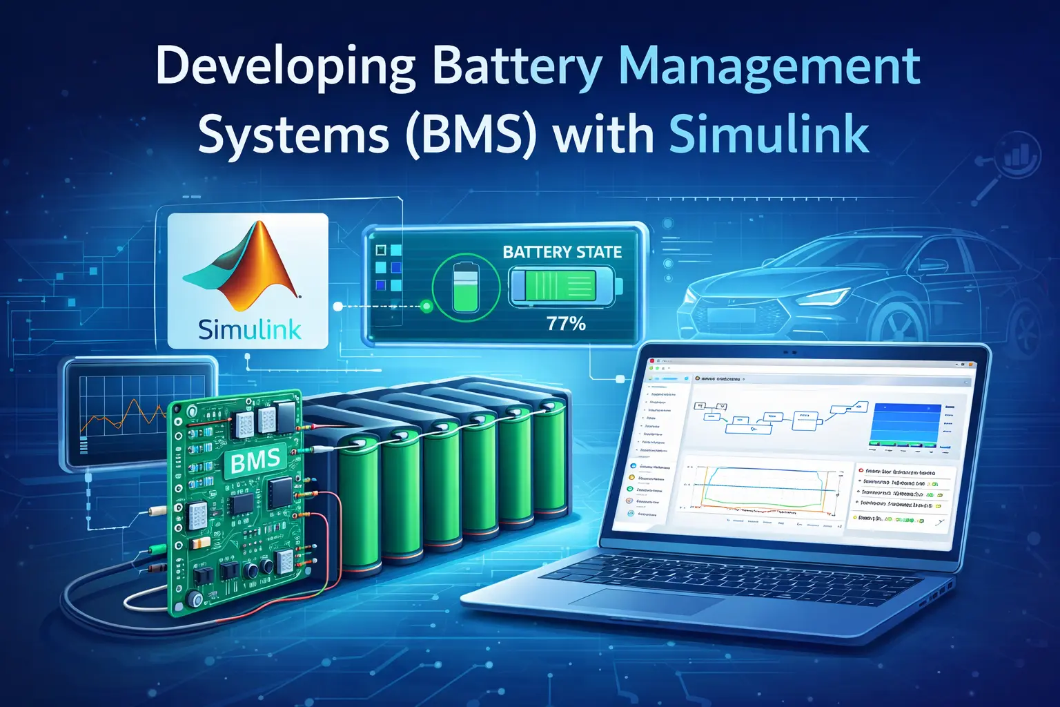 MATLAB for Vehicle Electrification & Battery Systems