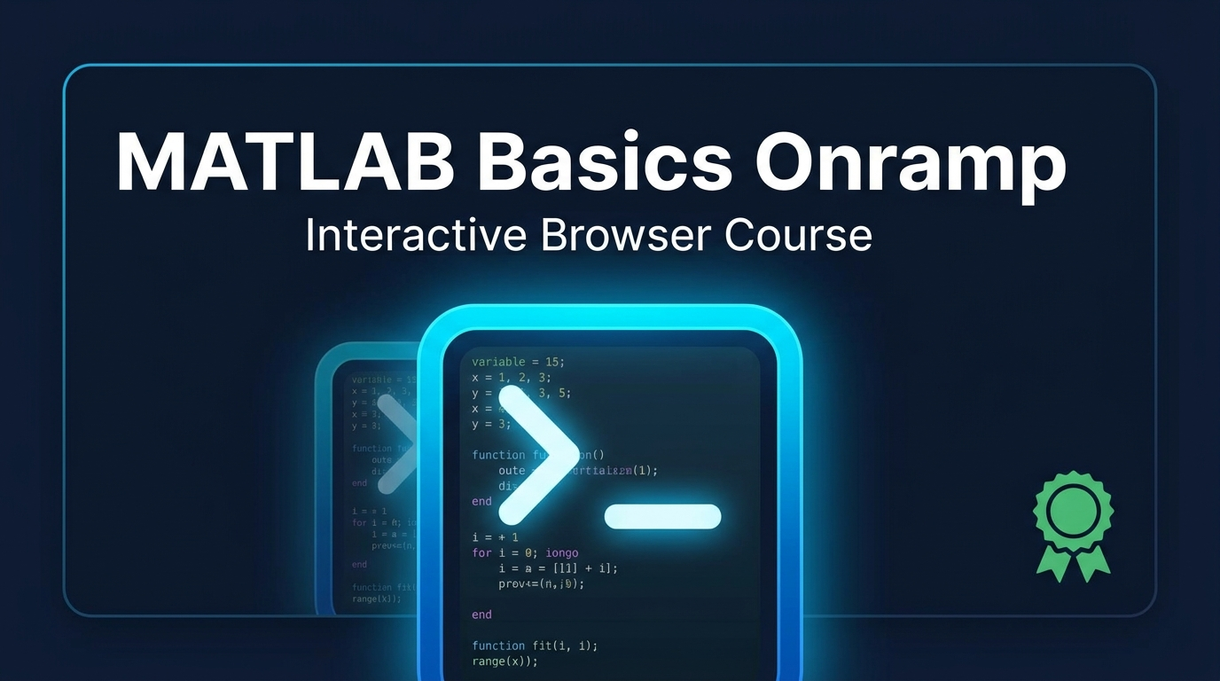 MATLAB Basics Onramp Course