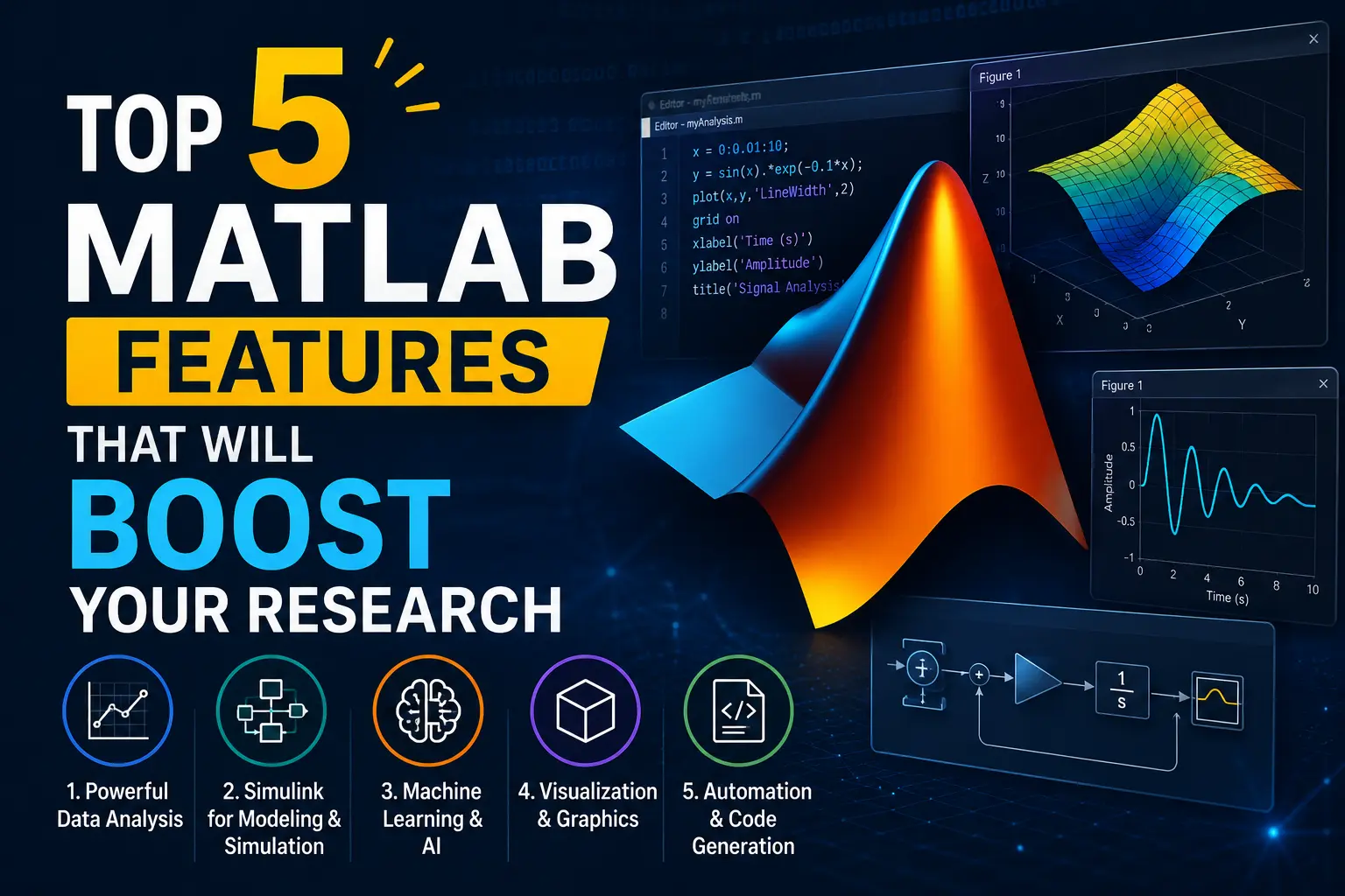 Top 5 MATLAB R2026a Features for Researchers | MATLAB 2026