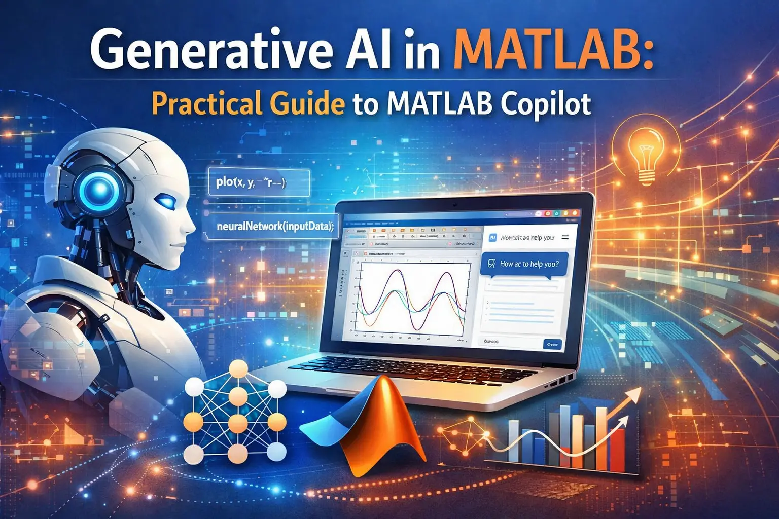 Generative AI in MATLAB: Complete MATLAB Copilot Tutorial.