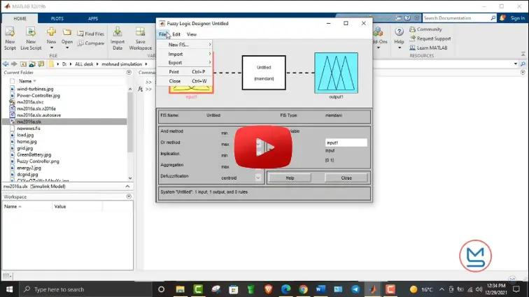 PV & wind hybrid system with Battery management