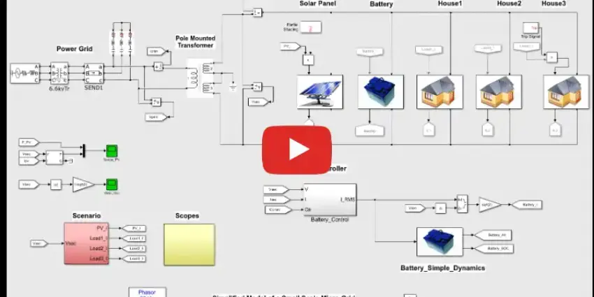 13 node test feeder simulation projects using matlab