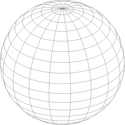 latitude and longitude on a globe 
